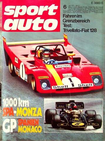 Sport Auto 06/1972 Sport Auto 06/1972